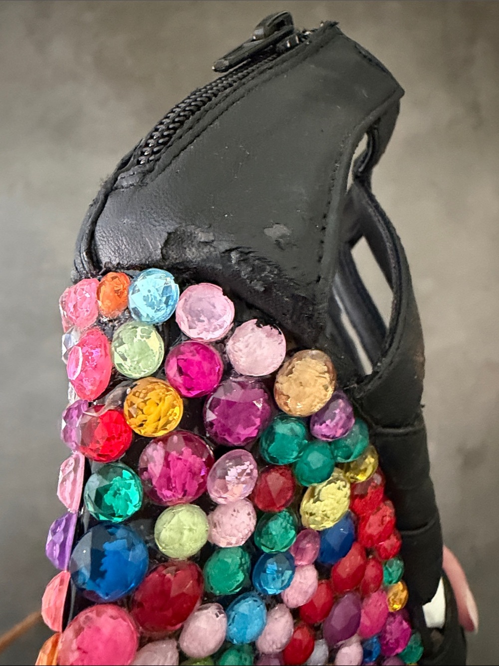Haus of Price Cage Wedge in Multi Gem RARE - Picture 11 of 16